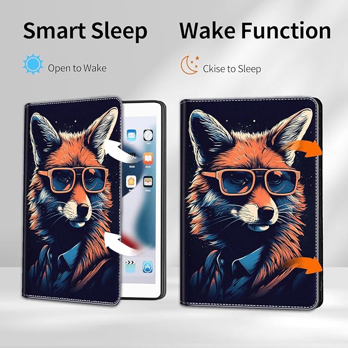 Case for iPad 10.2/10.5，iPad 9th/8th/7th Gen，for iPad 10.2 inch 2021/2020/2019/iPad Air 3rd Gen/Pro 10.5 - Slim Fit Standing Cover with Auto Sleep/Wake，Enchanted Forest 2