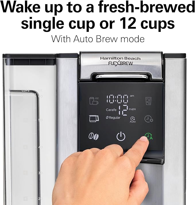Hamilton Beach Flexbrew Advanced 5-in-1 Drip & Single Serve Coffee Maker