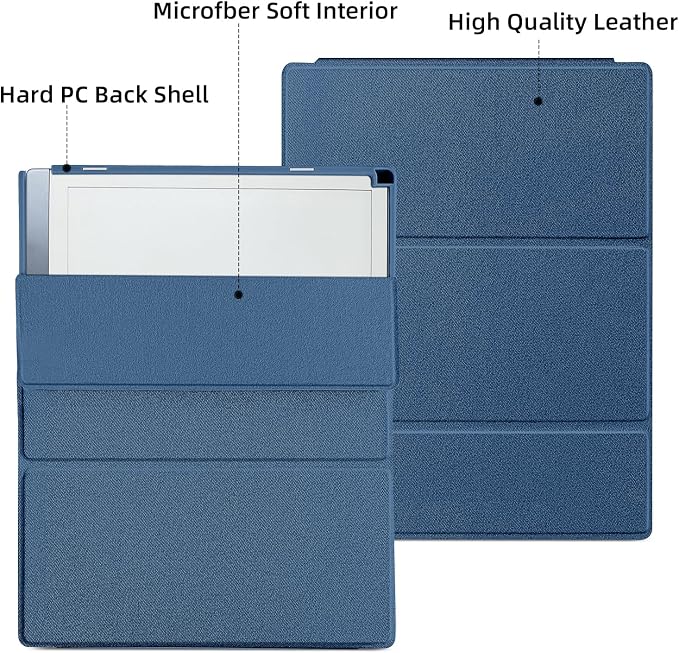 Case for 10.3 Remarkable 2 Tablet with Pen Holder and Multi-Angle Foldable Stand Feature Compatible with Remarkable 2 Paper Tablet 10.3 2020 Released