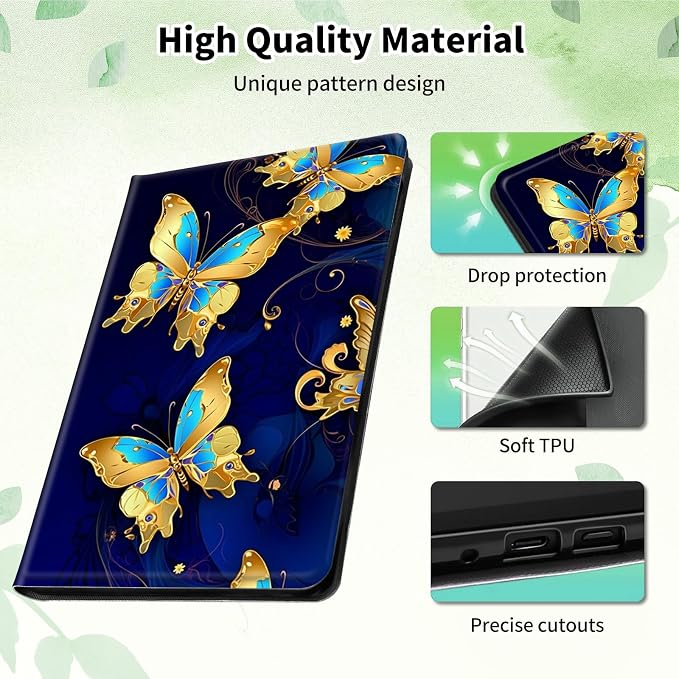 Case for 10.2 Kindle Scribe (2024/2022 Release) Slim PU Leather Lightweight Adjustable Stand Smart Shell Cover with Auto Wake/Sleep for 10.2 Amazon Kindle Scribe E-ReaderA Dog