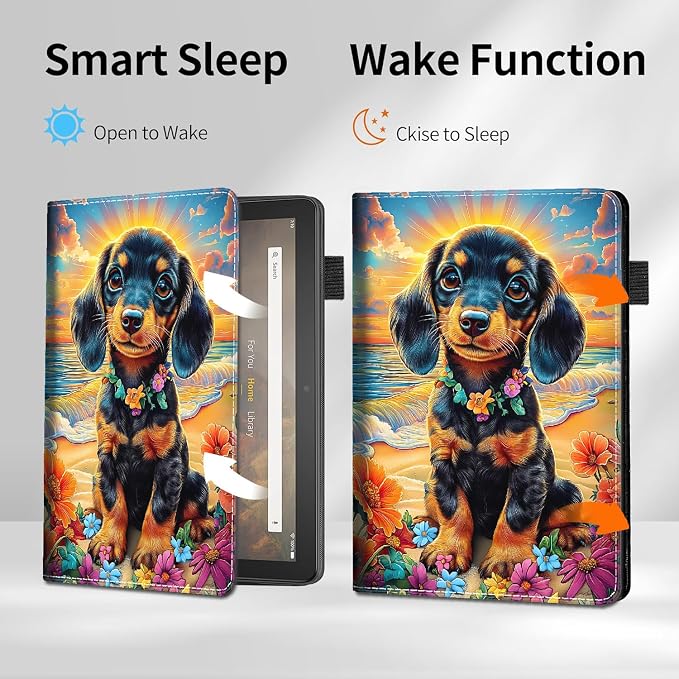 Case for Amazon Kindle Fire Max 11 Tablet (13th Generation 2023 Release) - Slim Fit Standing Cover with Auto Sleep/Wake for All-New Fire 11 Max Tablet Peach Blossom