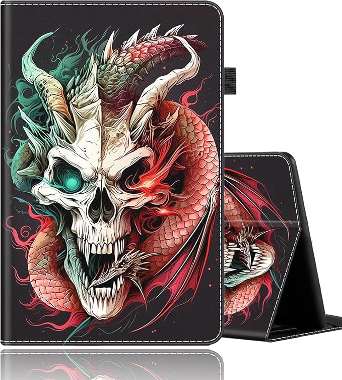 Case for All-New Amazon Kindle Fire HD 8 &amp 8 Plus Tablet (12th Generation/10th Generation 2022/2020 Release) 8 Durable Shockproof Protective Cover，Pug Weightlifting