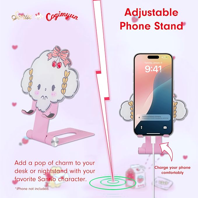 Sonix x Sanrio Character Phone Stand | Adjustable Cell Phone Holder Desk Stand Dock | Badtz Maru