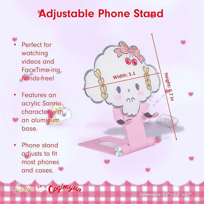 Sonix x Sanrio Character Phone Stand | Adjustable Cell Phone Holder Desk Stand Dock | Badtz Maru