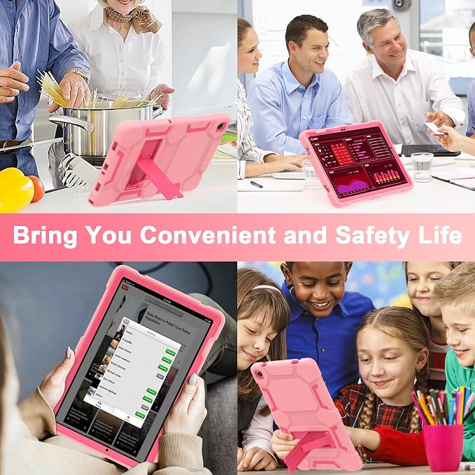 Case for Samsung Galaxy Tab A11+/A11 Plus 11” 2026 Samsung Galaxy Tab A9+/A9 Plus 11” 2024 Model Heavy Duty Shockproof Hard High Impact Protective Case Black