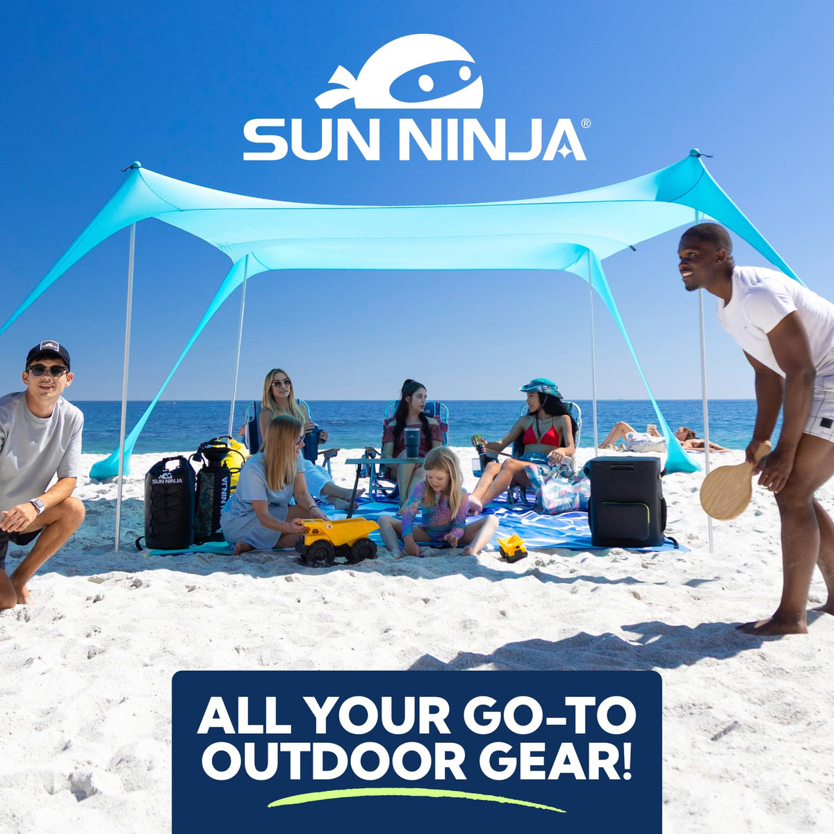 SUN NINJA - 40oz Tumbler - Navy Blue