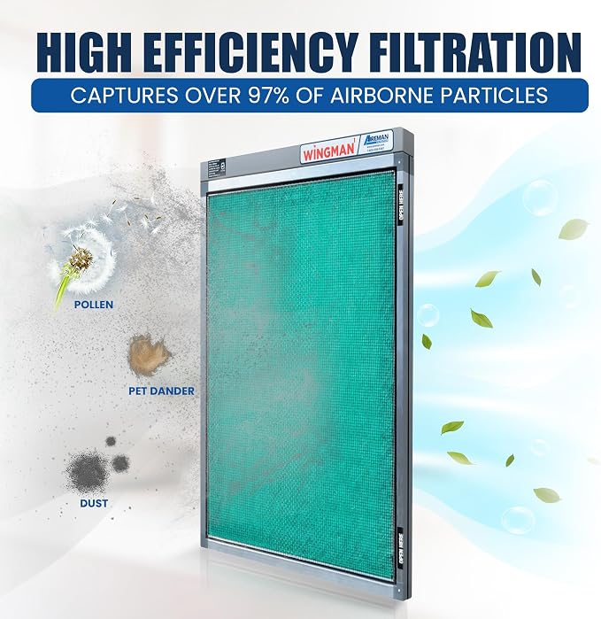 16x25x1 Polarized Media Electronic Air Filter
