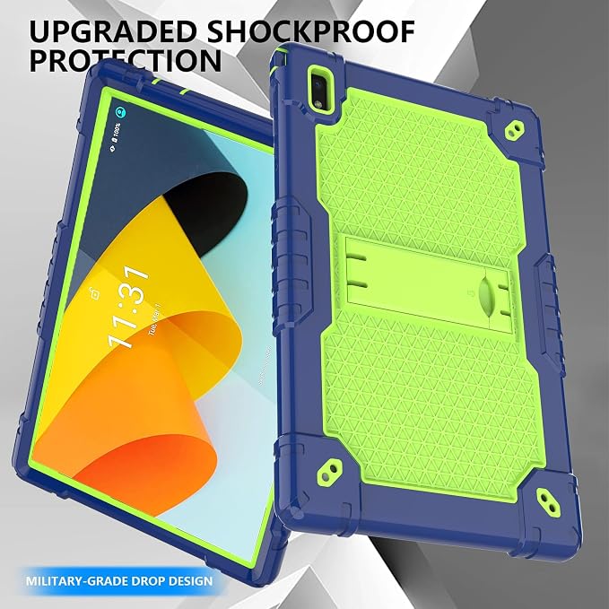 case for BYYBUO SmartPad A10_L 10.1 inch Android Tablet Shockproof Kids Friendly Protective Case+Shoulder Strap Kickstand for BYYBUO SmartPad A10 10.1 inch Tablet (Black)