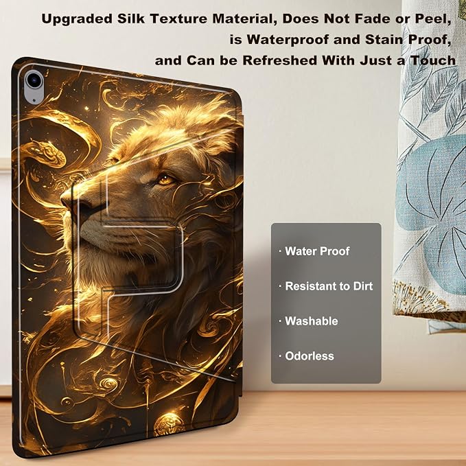 for iPad 10.2 Rotating Case 360° Protection Adjustable Kickstand Cover for iPad 10.2 (7th8th9th Generation) Shockproof Durable Lightweight PU Leather for iPad 10.2 Stand Case Basketball