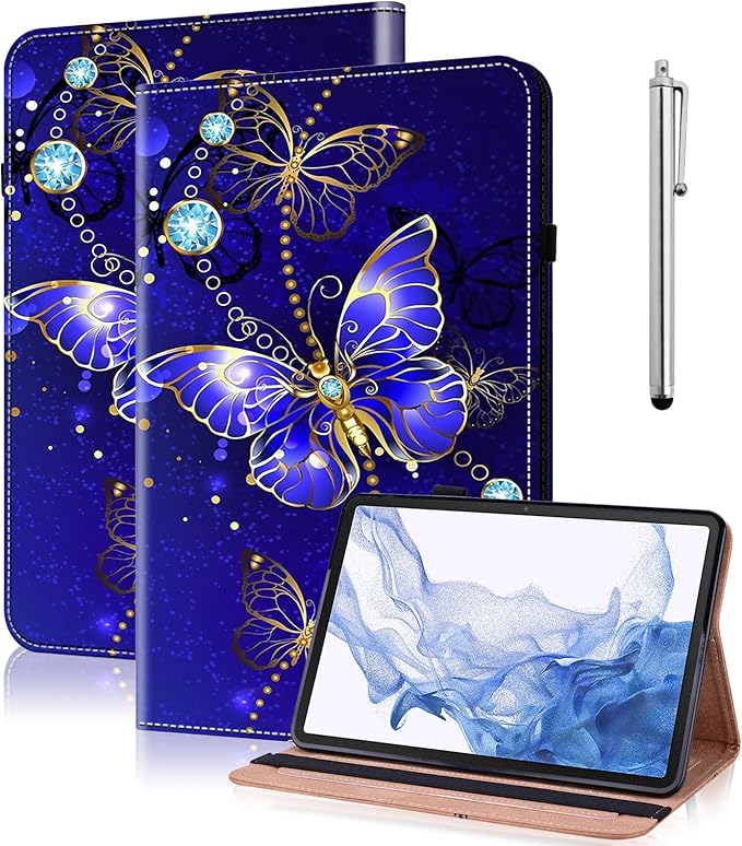 Case for Amazon Fire HD 10 and 10 Plus Tablet (13th/11th Generation 2023/2021 Release)PU Leather Slim Fit Folding Stand Cover - Brown Owl