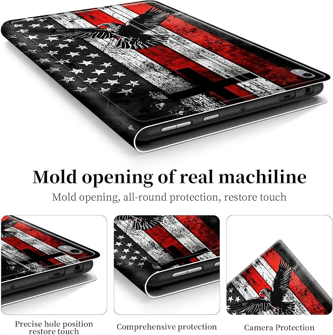 Case for iPad (A16) 11th Generation 11 Inch 2025/ iPad 10th Generation 10.9 Inch 2022 CaseHybrid Slim Multi-Angles Stand Auto Wake/Sleep Cover-Beach Sunset