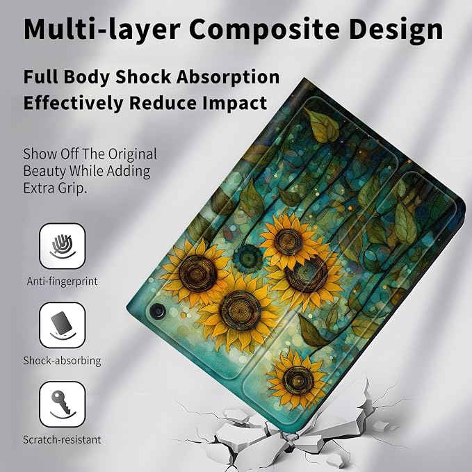 Case for All-New Amazon Kindle Fire HD 10 &amp 10 Plus 11th Generation 2021 Release 10.1 inchSlim Folding Stand Cover with Auto Wake/SleepAmerican Girls