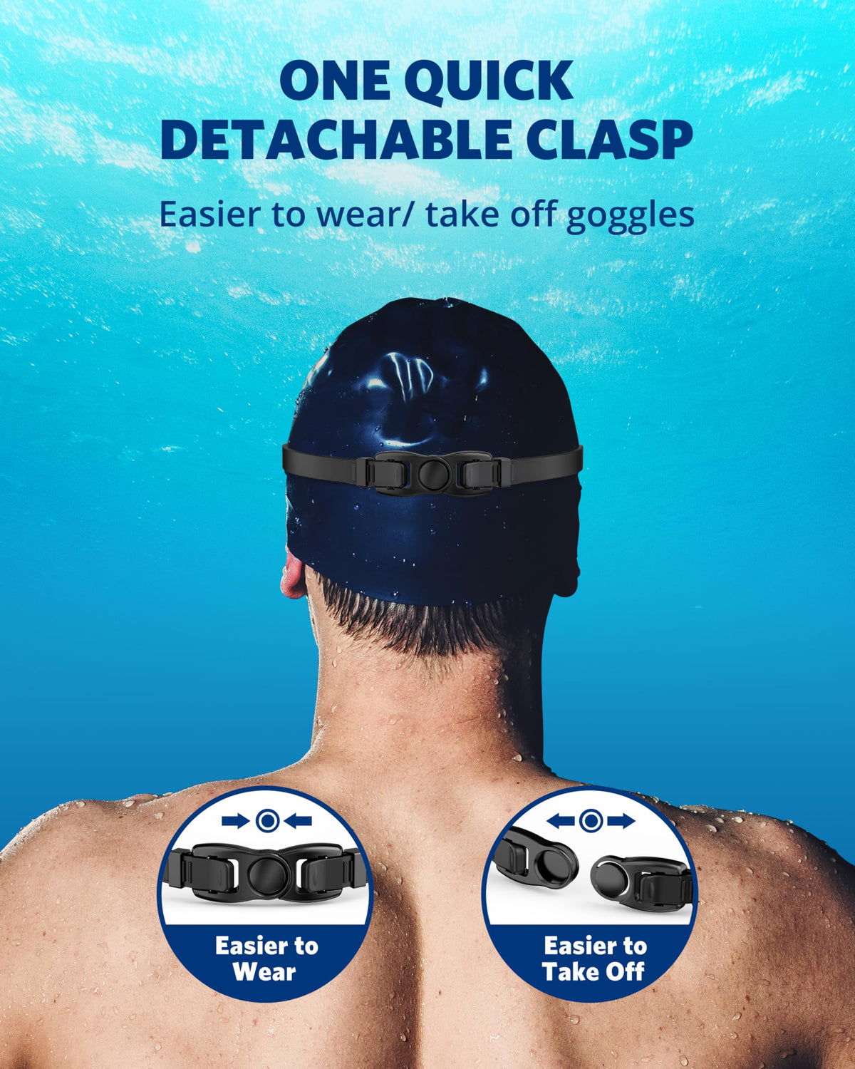 Aegend Swim Goggles, Swimming Goggles No Leaking Full Protect Adult Youth