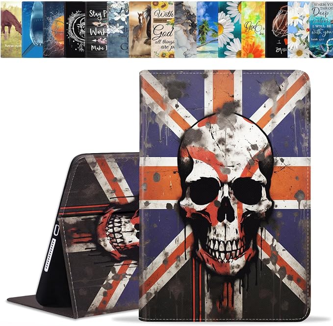 Case for Samsung Galaxy Tab A 8.0 2019 (SM-T290/T295/T297) Slim Lightweight PU Leather Stand Cover with Auto Wake/Sleep for Galaxy Tab A 8.0 Inch Abstract Watercolor Art Dogs