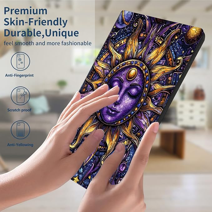Case for iPad 9th/ 8th/ 7th Generation for iPad 10.2 inch Case 2021/2020/2019 Slim PU Leather Multiple Viewing Angles Smart Stand Shell Cover Auto Wake/Sleep for iPad 10.2Alpaca Art