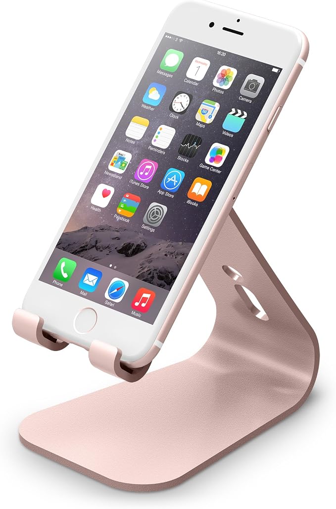 elago M2 Stand for All iPhones and Galaxy Smartphones (Angled Support for FaceTime) (Black)