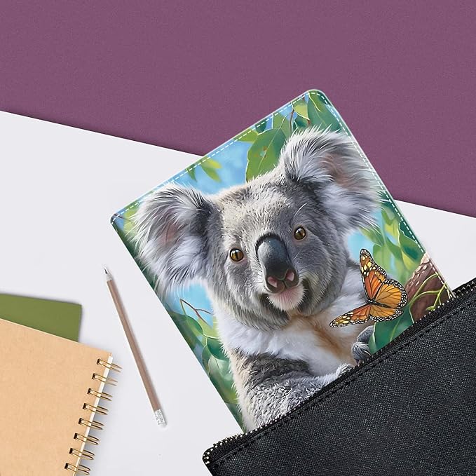 Case for iPad Air 11 Inch Case M2 2024 iPad Air 6th Gen Case/iPad Air 5th Gen 2022/Air 4th 2020 10.9 Inch Slim Stand Protective Smart Cover Fit iPad Air Retro Moth