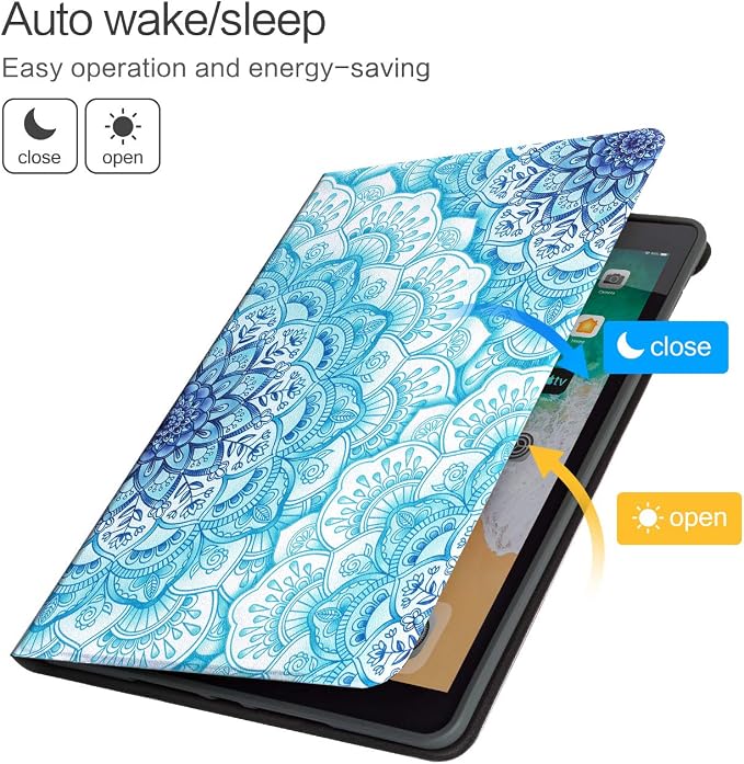 Vimorco for iPad 10.2 Case 9th Generation Cover Flower Cats for iPad 9th/8th/7th Generation Case Slim Soft Rubber Back Adjustable Stand Auto Wake/Sleep Smart Black Cat