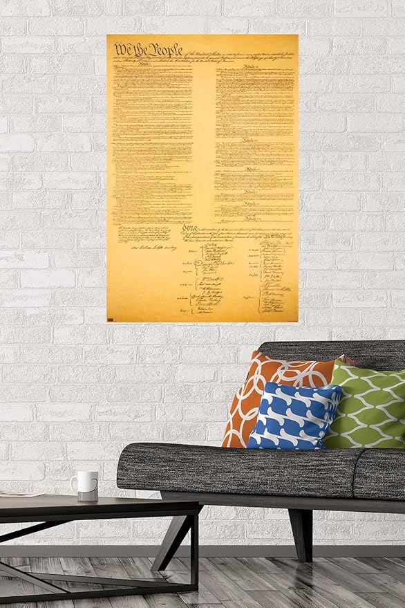 Trends International The Constitution Wall Poster, 22.375" x 34", Premium Unframed Version