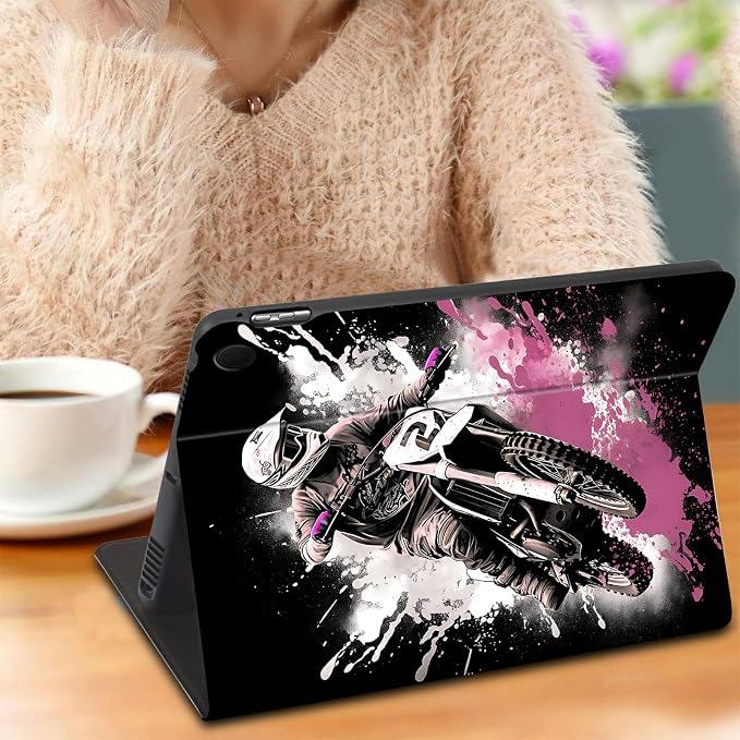 Case for Amazon Kindle Fire Max 11 Tablet (13th Gen 2023 Release) 11 PU Leather Slim Folding Adjustable Stand Smart Cover with Auto Wake/Sleep for Fire 11 Max TabletArt Skull
