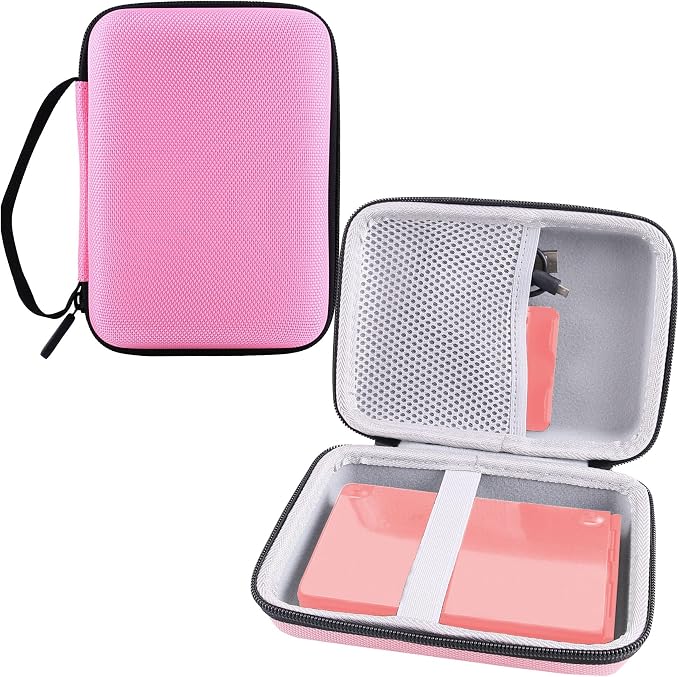 Hard Carrying Case for Samsers/iClever BK08 Foldable Bluetooth Keyboard (CASE ONLY) (Black)