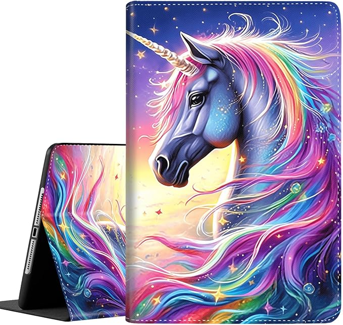 Case for New iPad (A16) 11th Generation 11 Inch 2025for iPad 10th Generation 2022 10.9 Inch Multi-Angle Stand Smart Cover Shockproof with Auto Wake/Sleep Baby Dragon