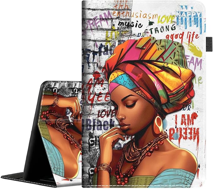 Case for All-New Kindle Fire HD 8 Tablet (12th/10th Generation 2020/2022 Release) &amp Fire HD 8 PlusPremium PU Leather Folio Stand Cover Case with Smart Auto Wake/Sleep Smoke Flag of Mexico Flag
