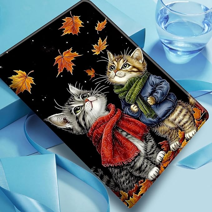 Case for Amazon Fire 7 Tablet 2019/2017 Release 9th/7th Generation PU Leather Smart Protective Cover with Auto Sleep/Wake for Fire 7 2019Beautiful Sunset