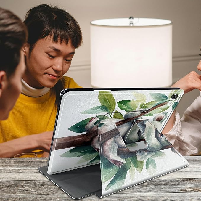 iPad 10.2 Case 2021-2019Atercolor Koala | 360° rotating stand case with auto sleep/wake slim protective cover for iPad 10.2 9th/8th/7th Gen