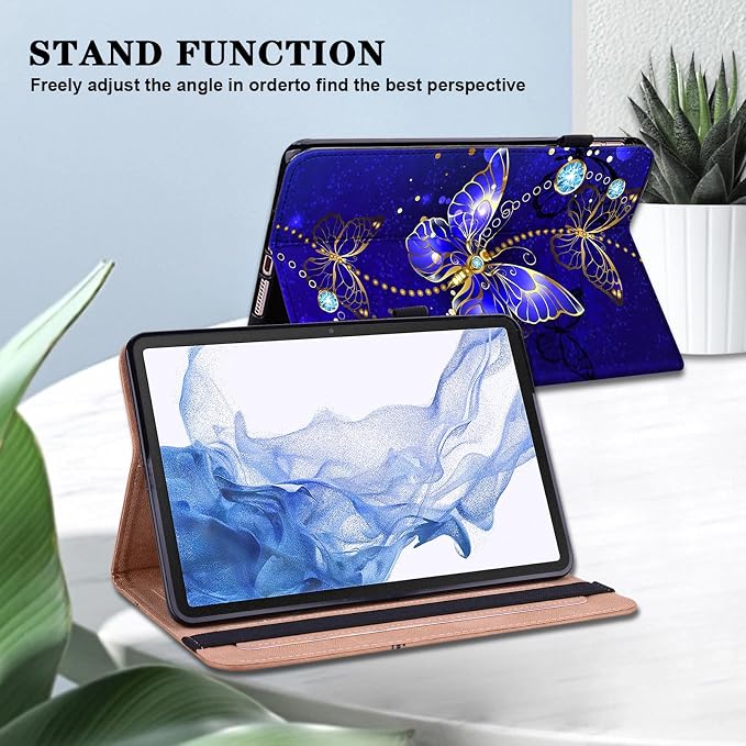 Case for Amazon Fire HD 10 and 10 Plus Tablet (13th/11th Generation 2023/2021 Release)PU Leather Slim Fit Folding Stand Cover - Brown Owl