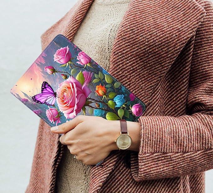 Case for iPad (A16) 11th Generation 11 Inch 2025/ iPad 10th Generation 10.9 Inch 2022 Slim PU Leather Cover Adjustable Stand with Auto Wake/Sleep Case African Women