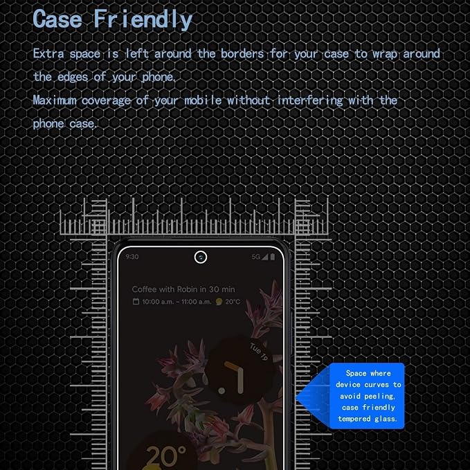 3 Pack Privacy Screen Protector for Google Pixel 4 9H Hardness [Anti-Scratch] Full Coverage Anti-Spy Tempered Glass Film for Google Pixel 4 [Don’t Support Fingerprint Unlock] | 9H Hardness Anti-Spy T