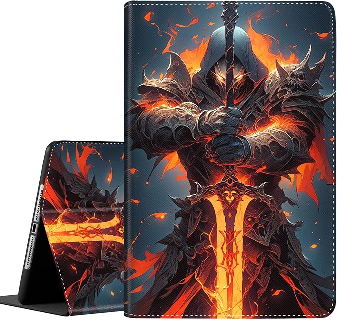 Case for New iPad (A16) 11th Generation 11 Inch 2025for iPad 10th Generation 2022 10.9 Inch Multi-Angle Stand Smart Cover Shockproof with Auto Wake/Sleep Baby Dragon