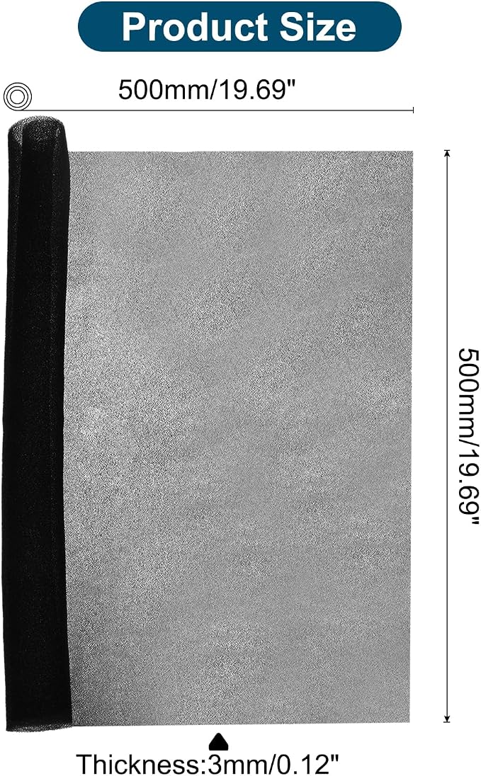 PATIKIL 20" x 20" x 0.1" Air Conditioner Filter Replacement
