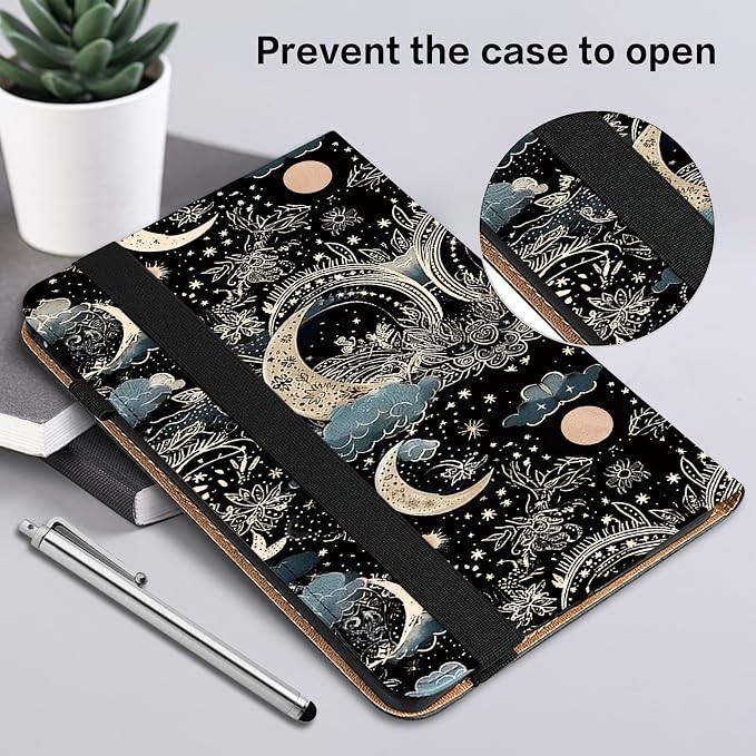 Case for Amazon Fire HD 10 and 10 Plus Tablet (13th/11th Generation 2023/2021 Release)PU Leather Slim Fit Folding Stand Cover - Brown Owl