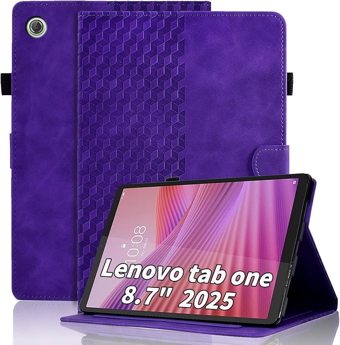 Case for Lenovo Tab M11/Tab K11 LTE 11 2024 Cover (Model:TB330FU) Magnetic PU Leather Folio Adjustable Stand Case Foldable Card Holder Multi-Angle Lenovo Tab M11Black