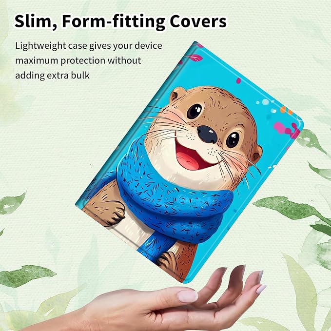 Case for 10.2 Kindle Scribe (2024/2022 Release) Slim PU Leather Lightweight Adjustable Stand Smart Shell Cover with Auto Wake/Sleep for 10.2 Amazon Kindle Scribe E-ReaderA Dog