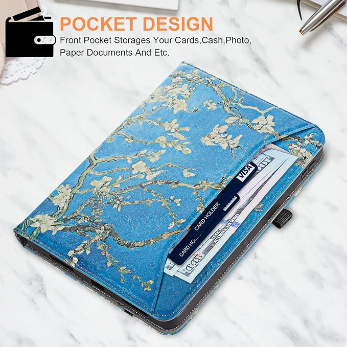 for iPad A16 Case 11 Inch 2025Cover for iPad 10th 11th Generation Case with Pencil HolderBlack
