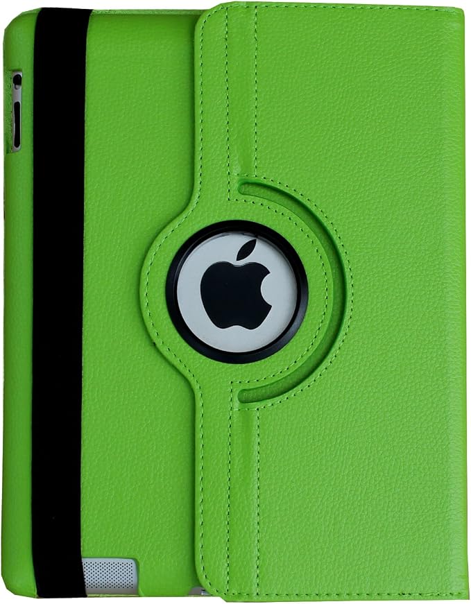 Case for iPad 9.7 2018/2017 Rotating Stand Smart Magnetic Auto Wake Up/Sleep Cover for A1893 A1954 A1822 A1823 MP2G2LL/A MP2J2LL/A MPGT2LL/A MPGW2LL/A MP2F2LL/A MP2H2LL/A (Crocodile)