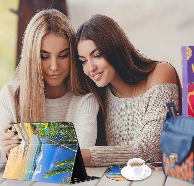 Case for All-New Amazon Kindle Fire HD 8/Fire HD 8 Plus Tablet (12th/10th Generation 2022/2020 Release) - Premium PU Leather Cover with Auto Sleep Wake Bible Verse Jeremiah 29:11