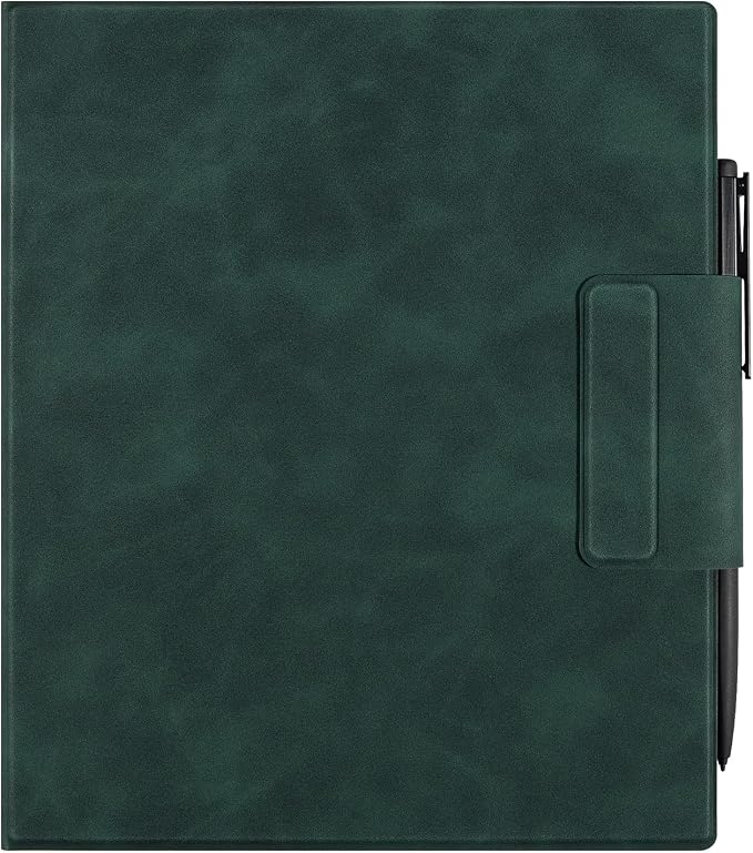 Magnetic Case for 10.3 Boox Note Air 5 CDark Blue | PU Leather Protective CoverSlim &amp LightweightPen Buckle Designwith Auto Sleep/Wake