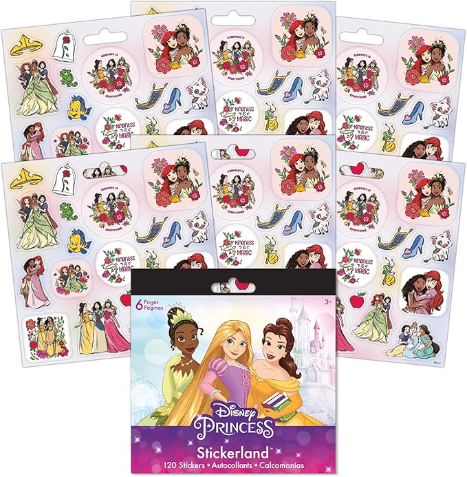 Disney Princess - Kindness is Magic Mini Stickerland Pad - 6 Page