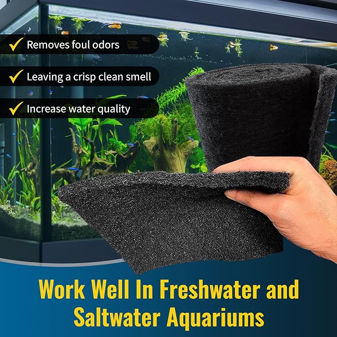 CFS – Pack of 1, Cut to Fit Carbon Infused Filter Pad Media