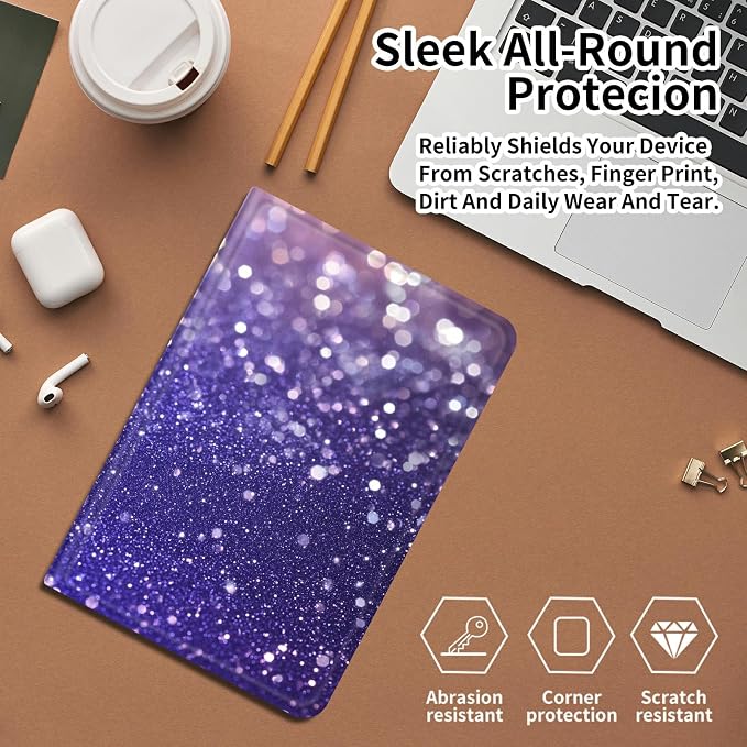 Case for Amazon Fire 7 Tablet 2019/2017 Release 9th/7th Generation PU Leather Smart Protective Cover with Auto Sleep/Wake for Fire 7 2019Beautiful Sunset