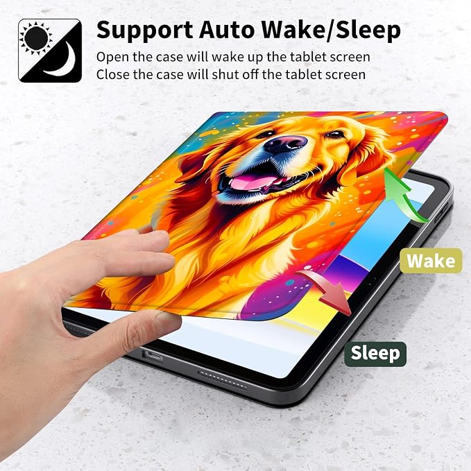 Case for Kindle Paperwhite 12th Generation 7 &amp Kindle ColorSoft Signature Edition – PU Leather with Auto Sleep/Wake Slim Lightweight Protective Cover – Beach Sunset Palms