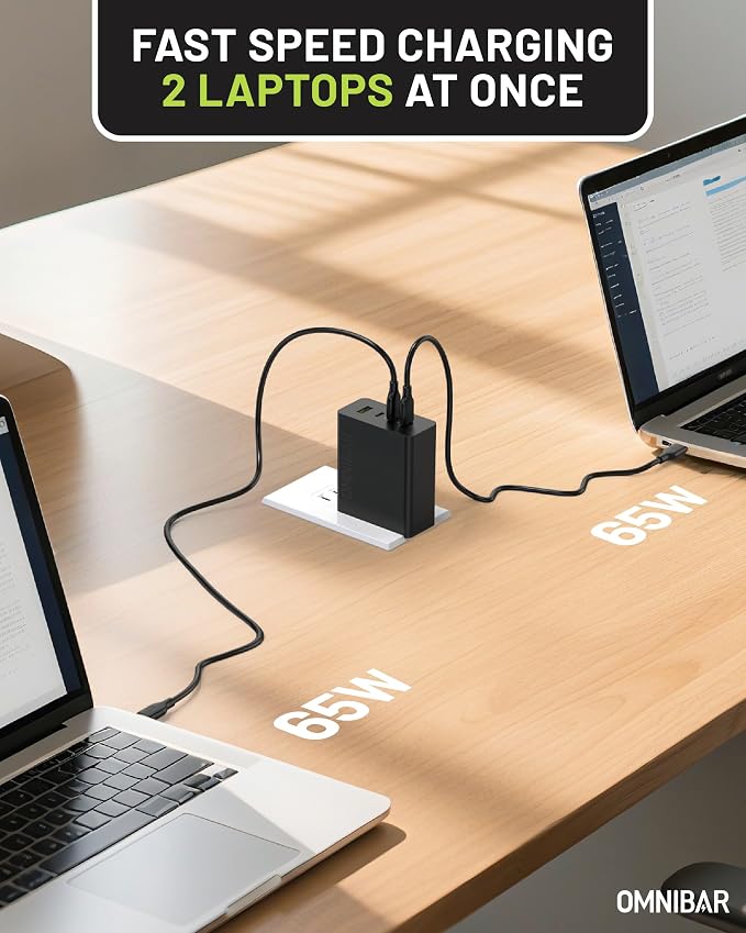 140W USB C Charger 4-Port GaN PD3.1 PPS Fast Charger Power Adapter | Foldable Plug Travel Essential for MacBook Pro/Air Laptop iPhone 17/16/15 Pro Max Galaxy S26/S25 Ultra iPad Steam Deck