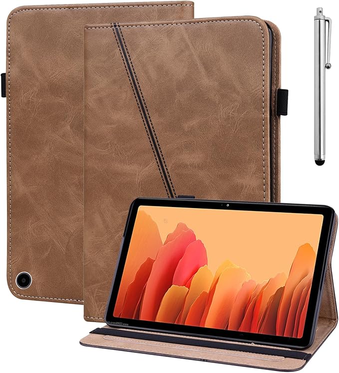 Case for Amazon Kindle Fire Max 11 Case (13th Generation 2023 Release) 11PU Leather Folio Stand Stylish Solid Color Stripe Stand Cover for Fire 11 Tablet - Black