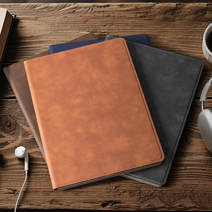 Case for Samsung Galaxy Tab S10 Lite/S10 FE/S9 FE/S9 10.9/11 | Microfiber Leather Protective Cover with S Pen HolderSmart Folio Auto Sleep/WakeAdjustable StandShockproofSlimBlack