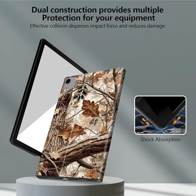 for iPad Air 13 Inch Case (M3/M2-2025/2024 Release) Slim iPad 13 Protective Case with Stand Hard Back Shell for iPad Air 13 Auto Wake/Sleep 1776 American Flag with Bullets