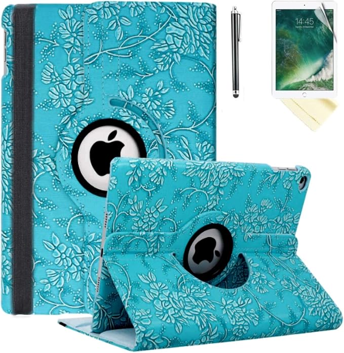 Case for iPad 10th Generation 10.9 Inch 2022 Released Model Number: A2696 A2757 A2777-360 Degree Rotating Protective Stand Cover with Auto Sleep/Wake (Animal)